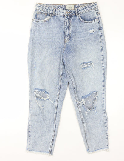 New Look Women's Blue Mom Jeans Size 12