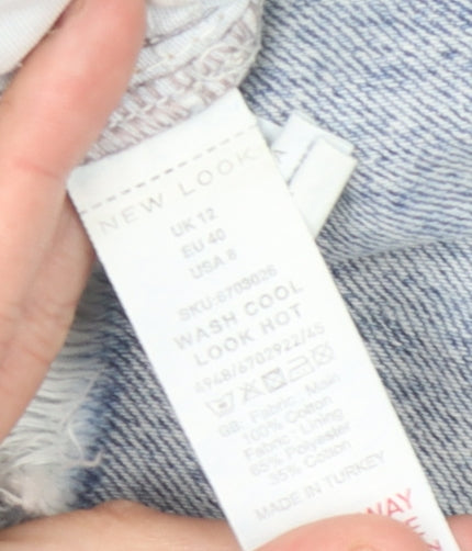 New Look Women's Blue Mom Jeans Size 12