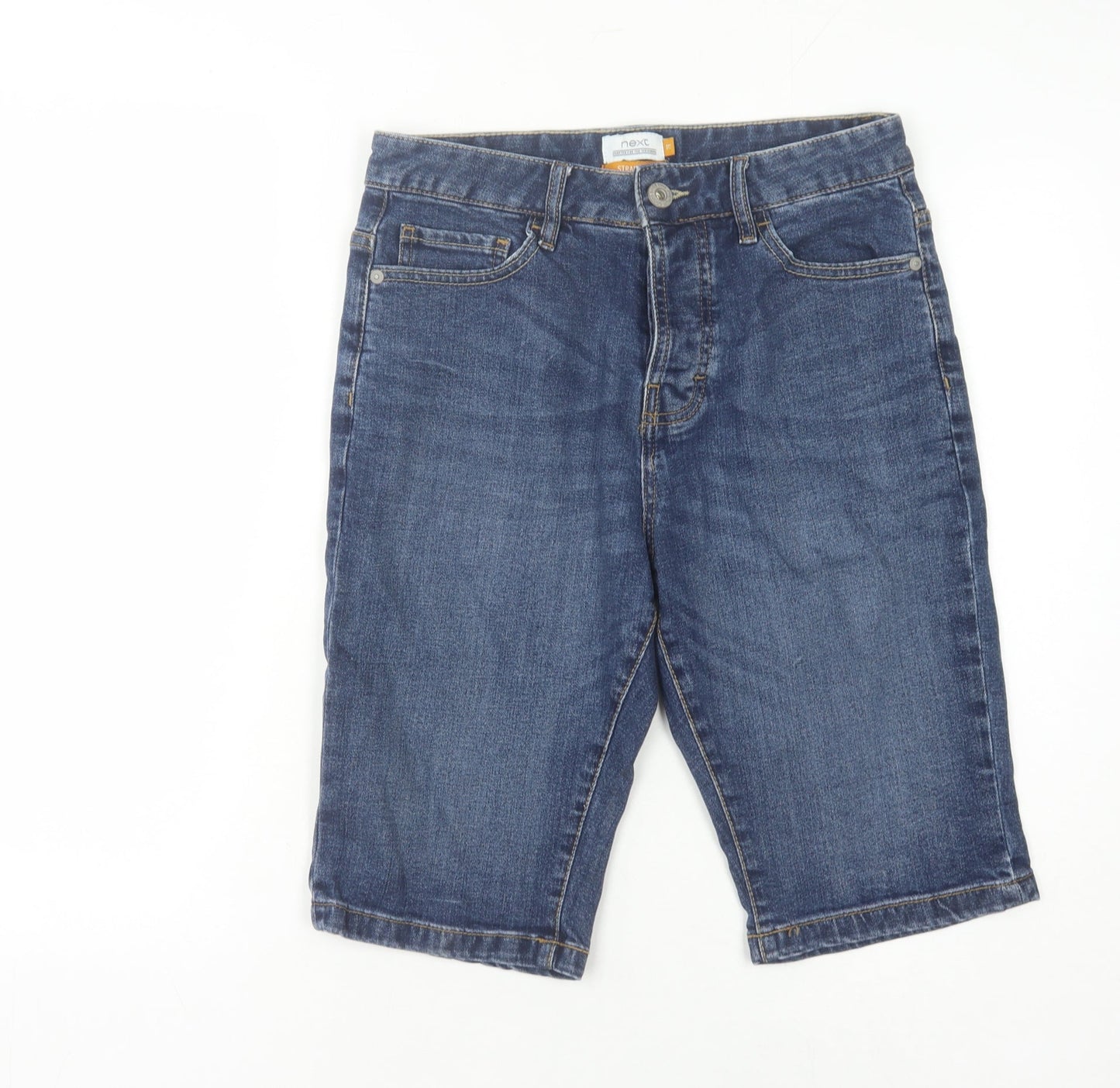 Next Men's Blue Denim Chino Shorts