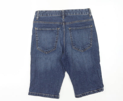 Next Men's Blue Denim Chino Shorts