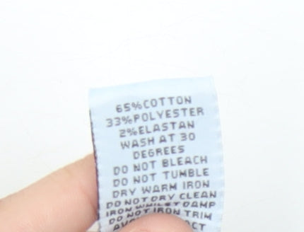 Boohoo Women's Blue Skinny Jeans Size 6 Distressed