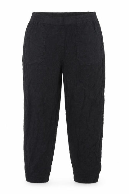 Womens UK Size M Zara Relaxed Fit Jogger Black Trousers