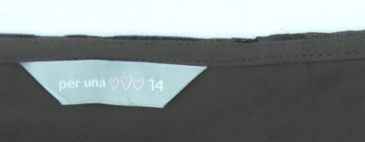 Per Una Women Multicoloured Floral Skirt Size 14