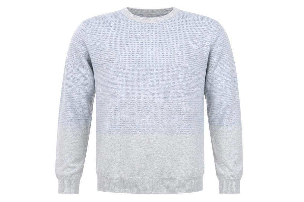 Mens UK Size L Marks and Spencer Grey Pullover Jumper