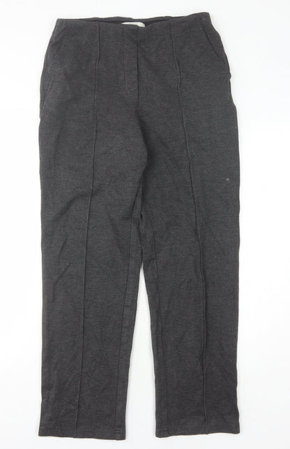 Womens UK Size 8 Marks and Spencer Regular Fit Casual Workwear Black Trousers