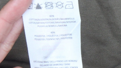 Brave Soul Women's Green T-Shirt Dress Size 10