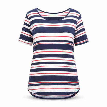 Womens UK Size 16 Dorothy Perkins Multicoloured Basic T-Shirt