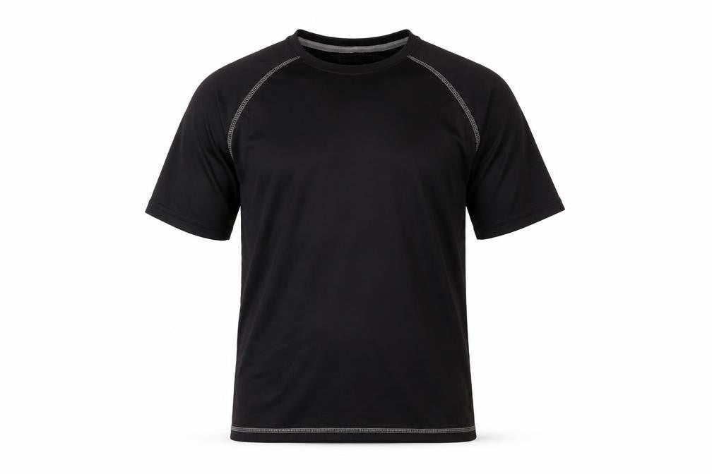 WorkWear Men's Black Large Short Sleeve T-Shirt