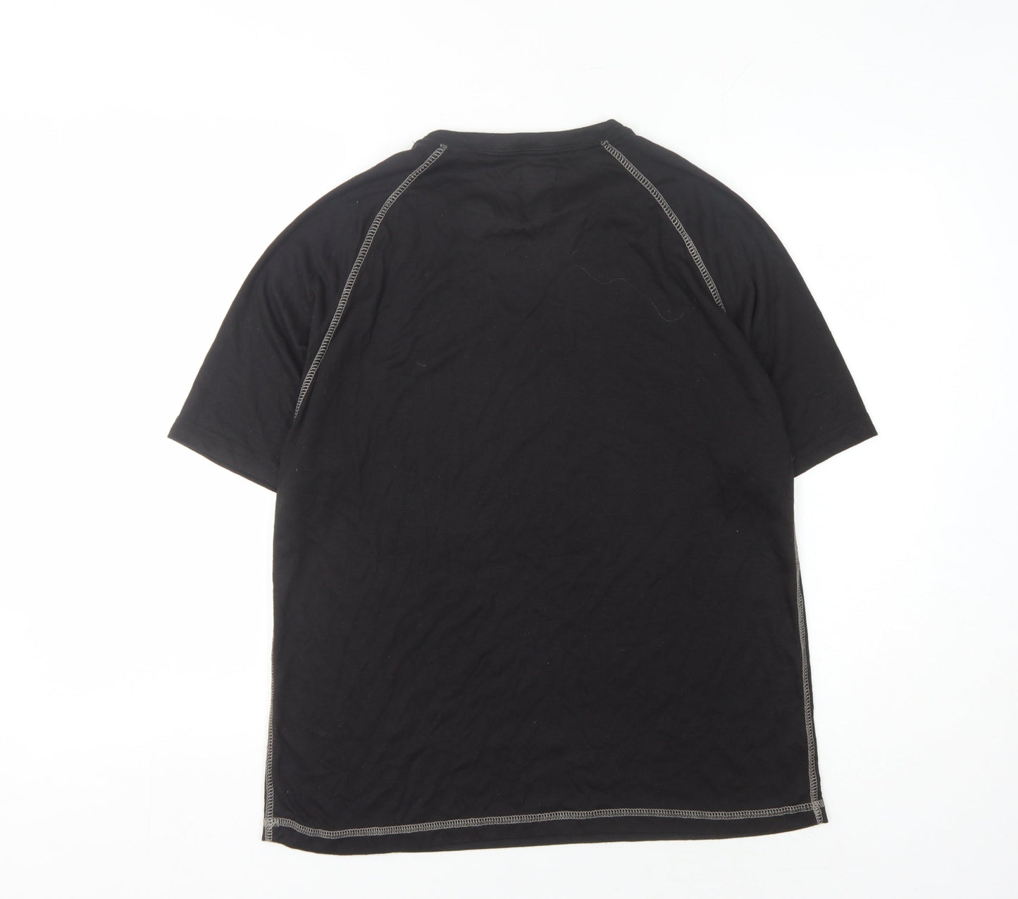 WorkWear Men's Black Large Short Sleeve T-Shirt
