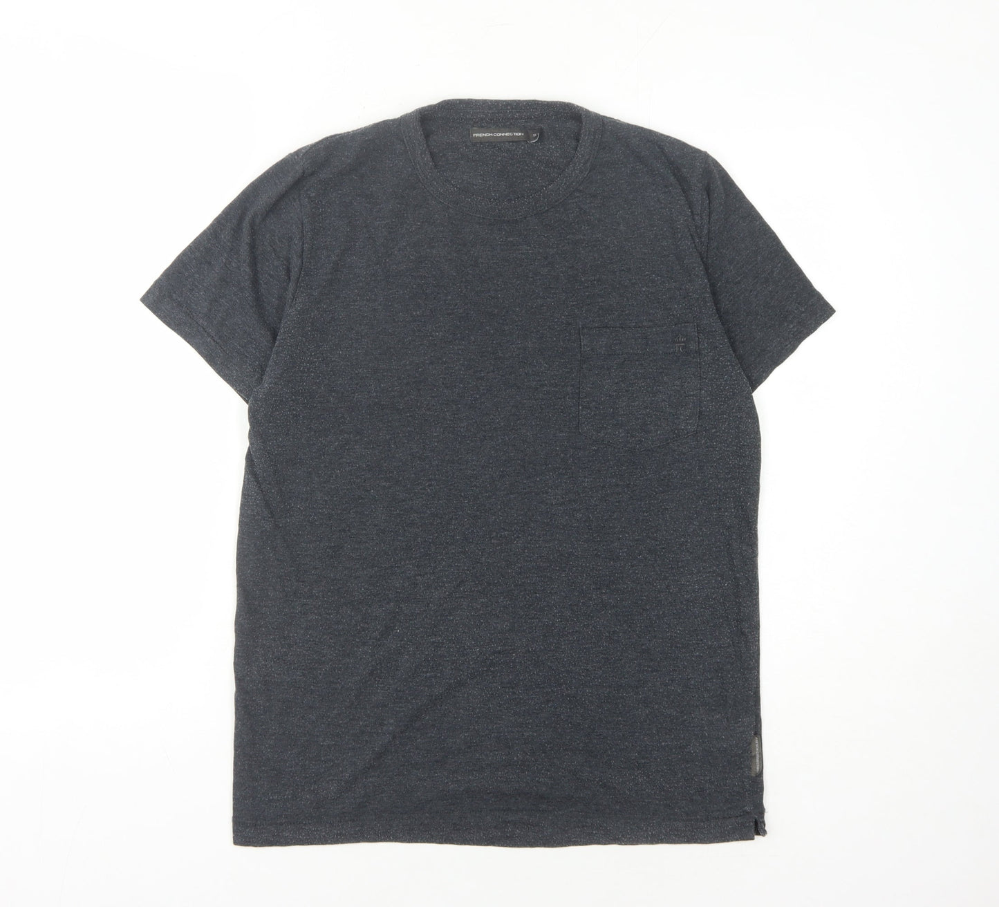 Mens UK Size S French Connection Black  T-Shirt