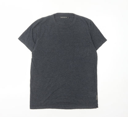 Mens UK Size S French Connection Black  T-Shirt