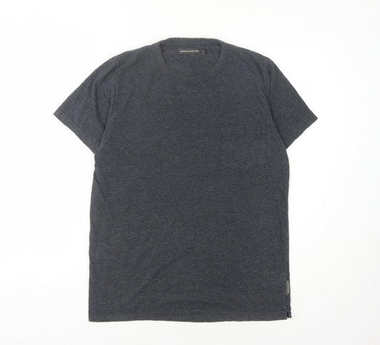 Mens UK Size S French Connection Black  T-Shirt