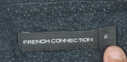 Mens UK Size S French Connection Black  T-Shirt