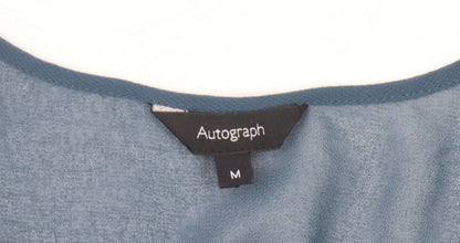 Autograph Women's Blue Long Sleeve Dress M