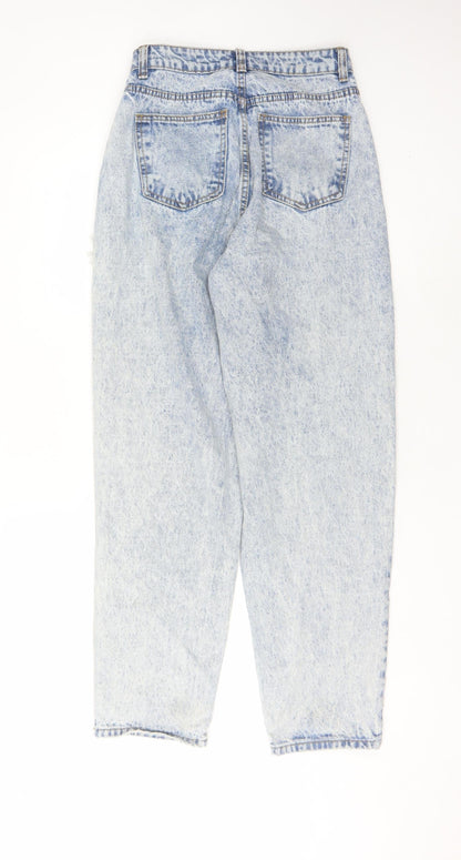 Womens UK Size 6 PRETTYLITTLETHING  Mom Blue Jeans