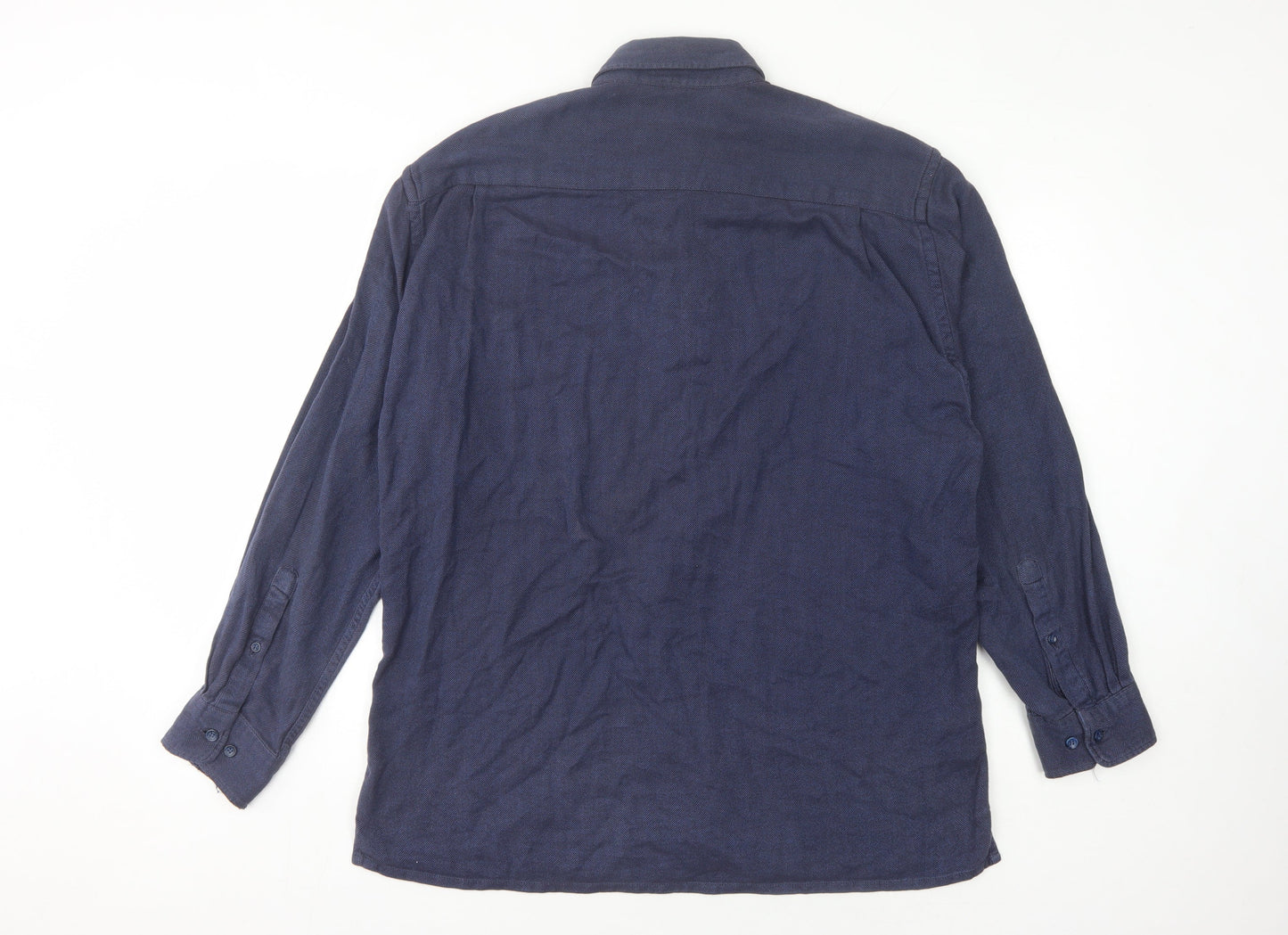 Marks and Spencer Blue Men's M Long Sleeve Shirt