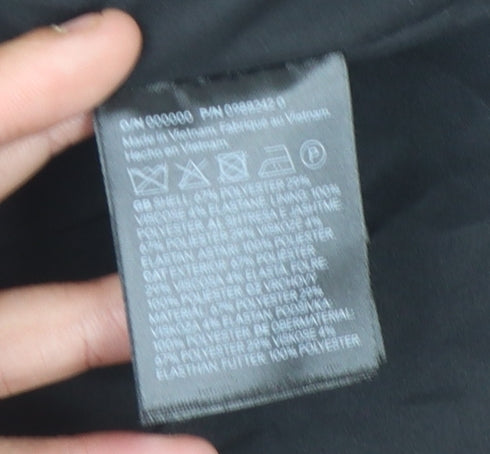 H&M Black Women's Blazer, Size 12, Regular Fit