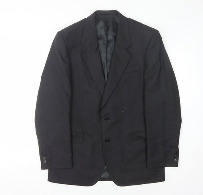Alpha Plus Men's Grey Blazer Size 40 Classic Formal