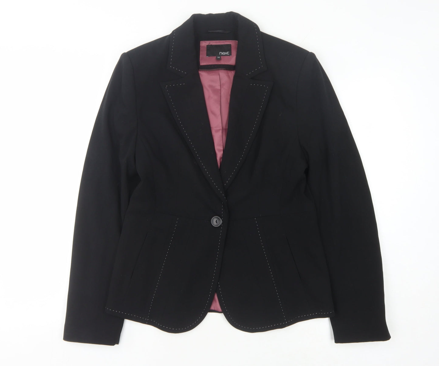 Next Women's Black Classic Blazer, Size 10