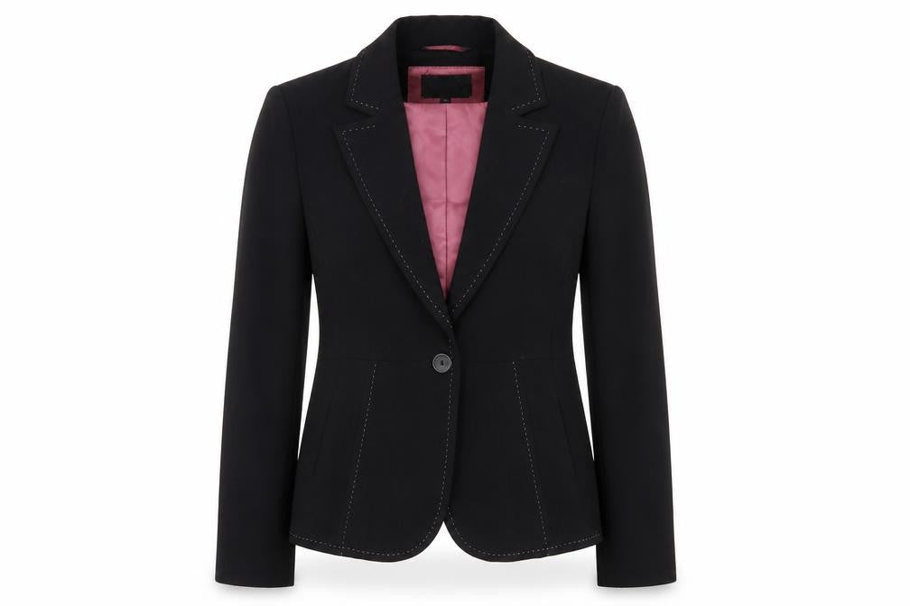 Womens UK Size 10 NEXT Regular Black Blazer