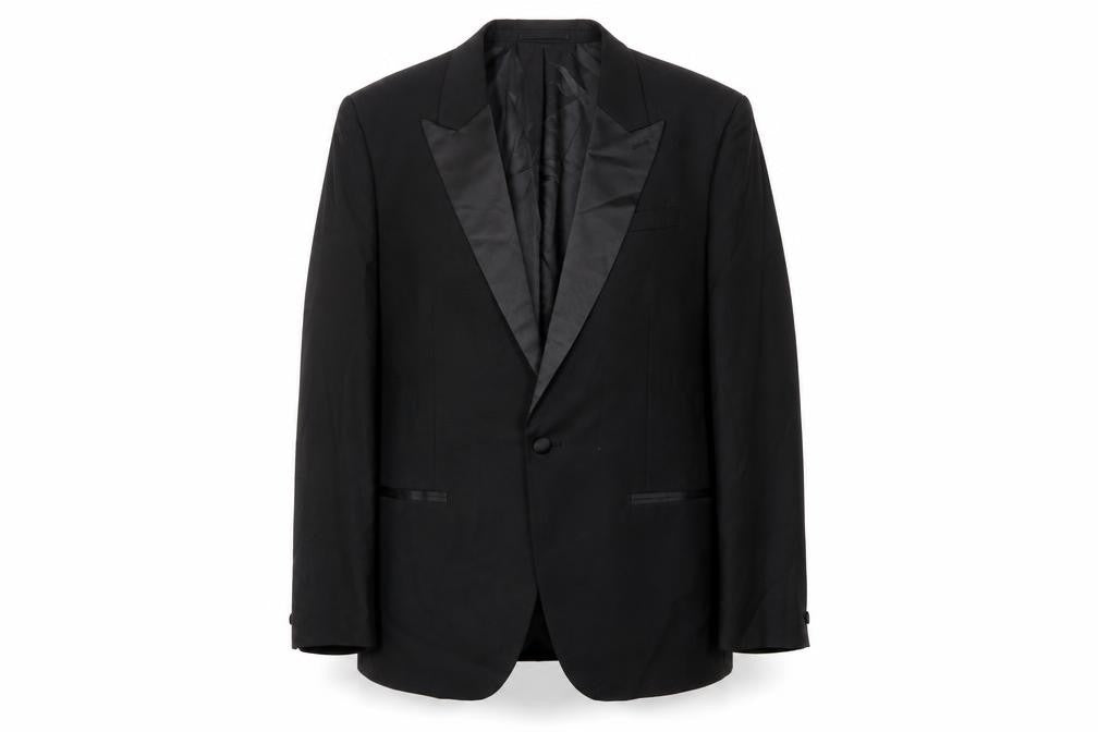 Mens UK Size 46 River Island Regular Black Suit Jacket