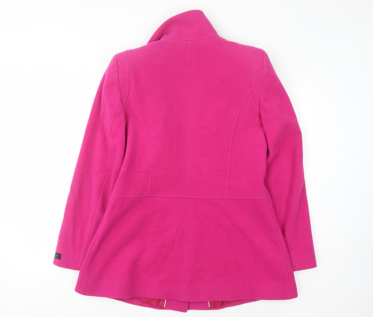 Womens UK Size 12 Marks and Spencer Pink Basic Coat