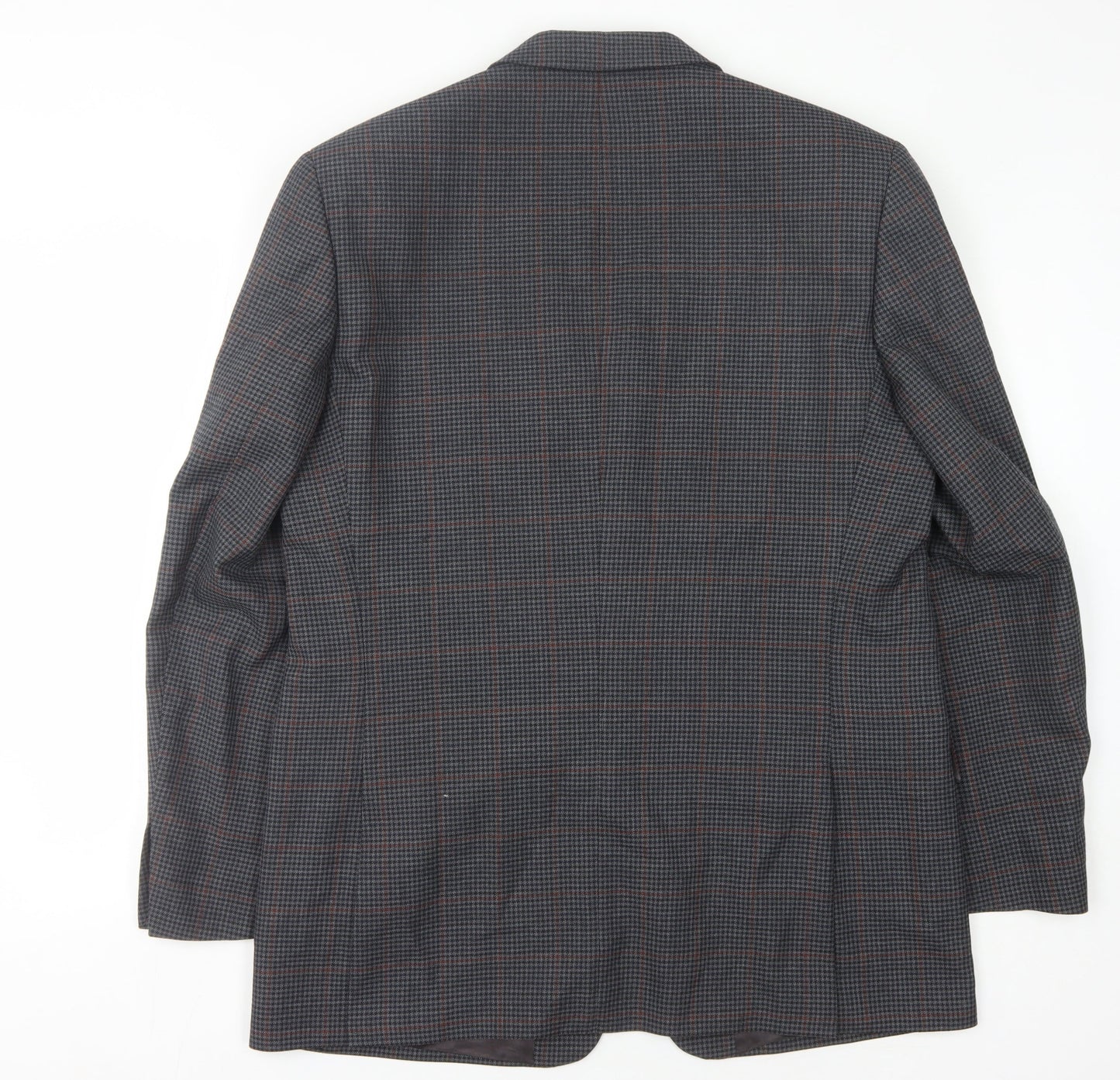 Mens UK Size 42 Charlton Gray Regular Grey Suit Jacket