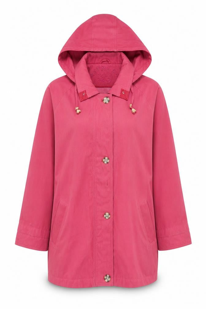 Womens UK Size M Astraka Pink Rain Coat