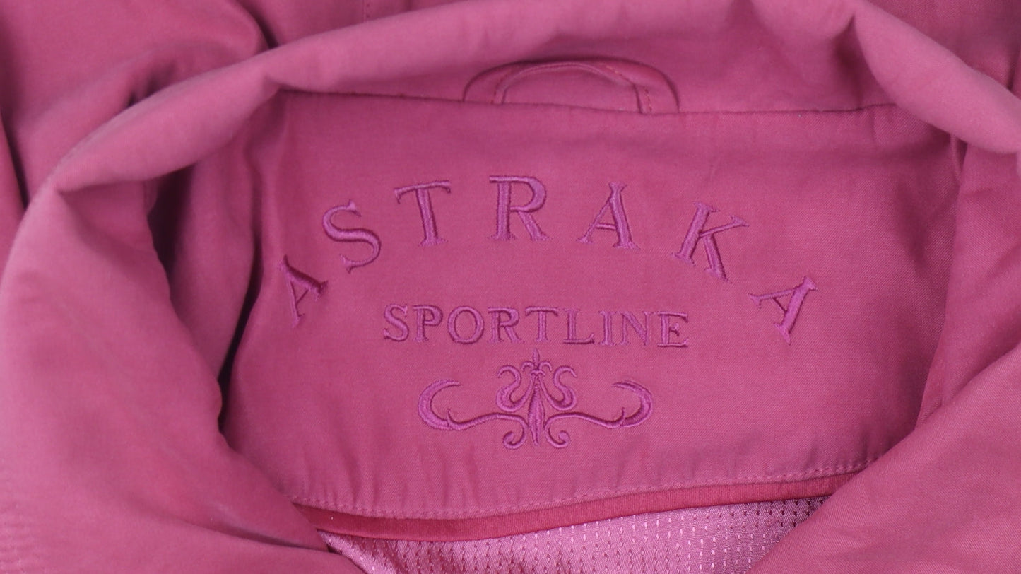 Womens UK Size M Astraka Pink Rain Coat