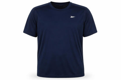 Mens UK Size 2XL Reebok Blue Gym & Training Running & Jogging T-Shirt