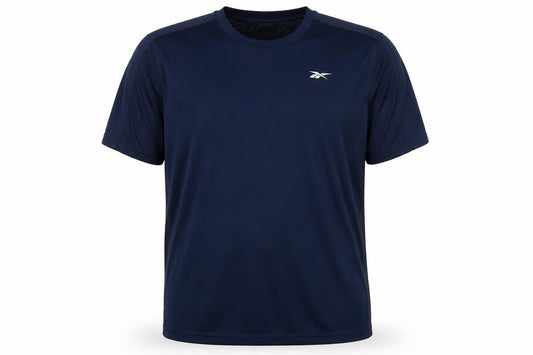 Mens UK Size 2XL Reebok Blue Gym & Training Running & Jogging T-Shirt