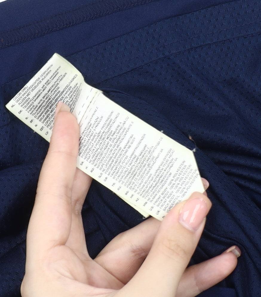 Reebok Men's 2XL Blue Gym T-Shirt with Logo