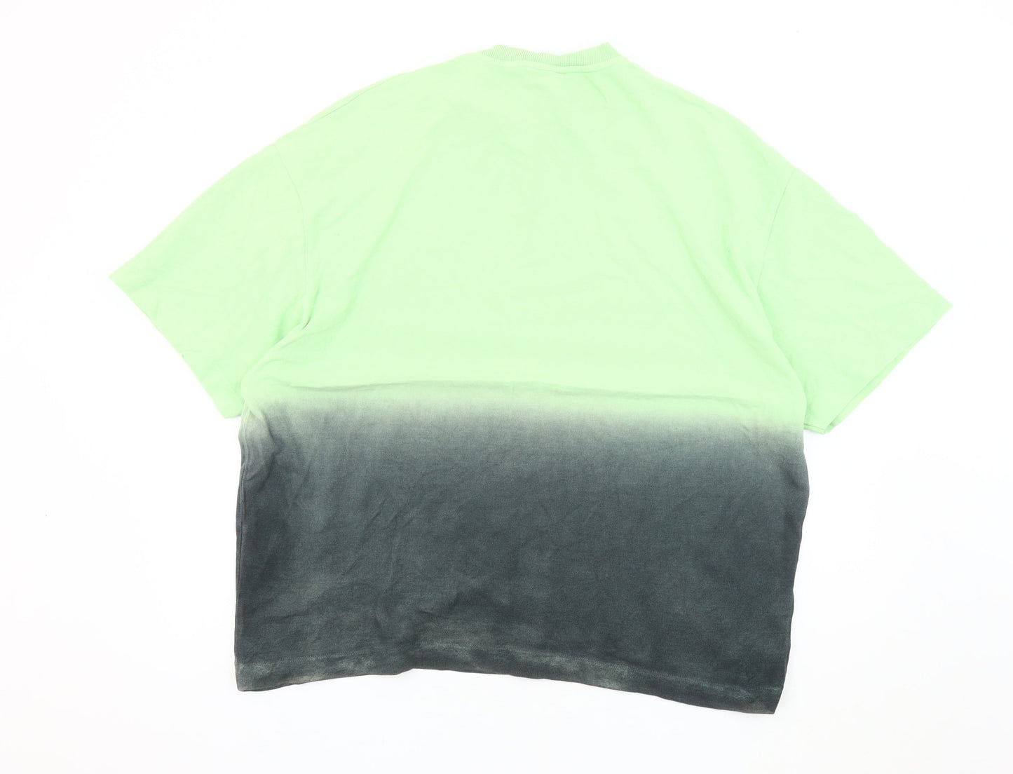 Mens UK Size L COLLUSION Green  T-Shirt
