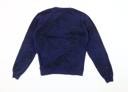 Mens UK Size L G-Star Raw Blue Pullover Sweatshirt