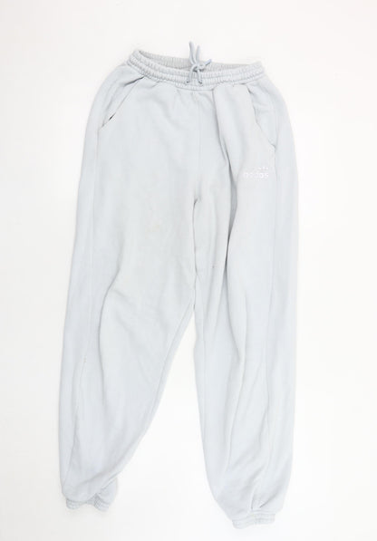 Adidas Women's Grey Jogger Trousers, Size 4, Activewear