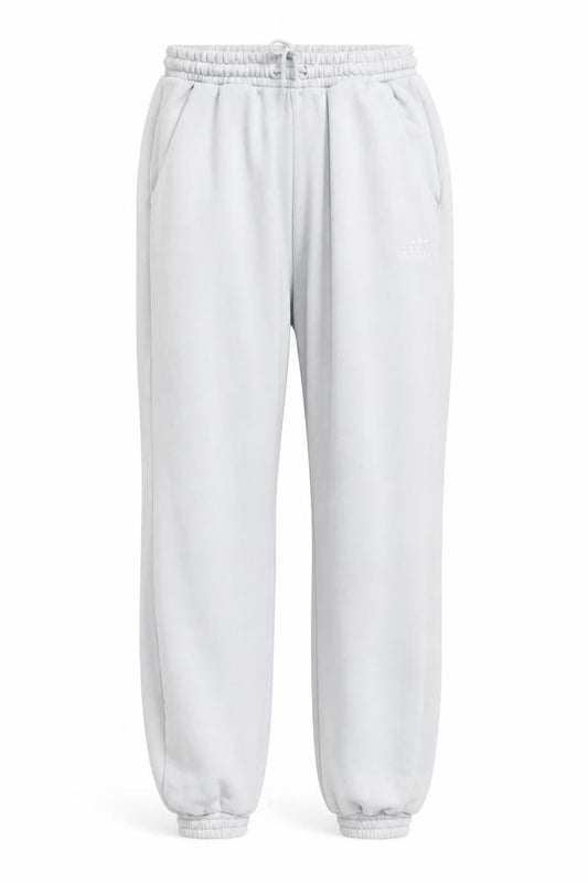 Front view of Adidas Women's Grey Jogger Trousers, size 4, Activewear