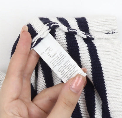 Gap Women's Multicoloured Striped Pullover Jumper S