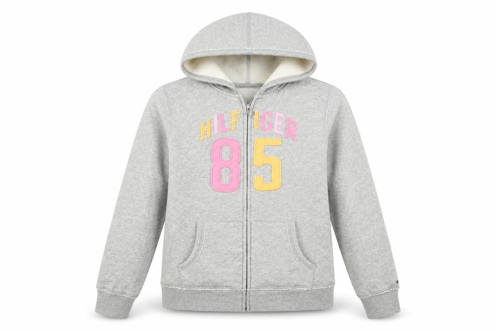 Teens UK Size XL Tommy Hilfiger Grey Basic Jacket
