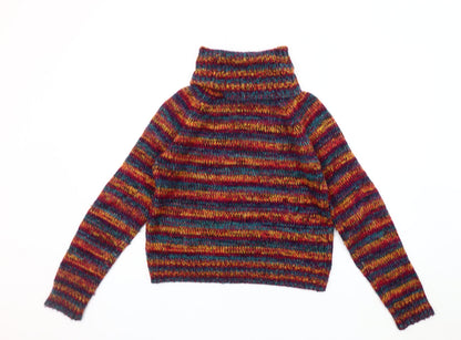 Womens UK Size M QED London Multicoloured Pullover Jumper