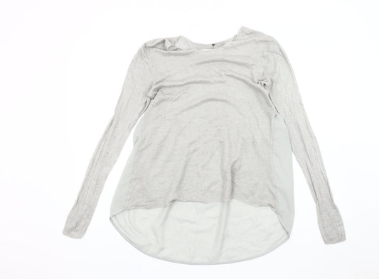 Womens UK Size S Zara Grey Pullover Jumper