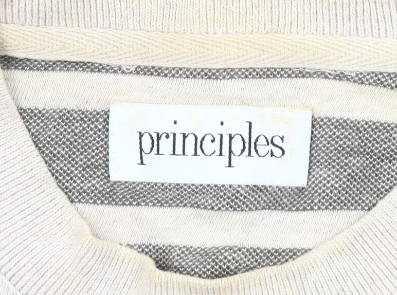 Womens UK Size S Principles Grey Pullover Jumper