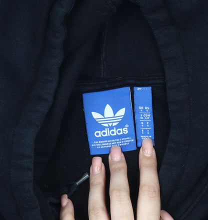 Adidas Men's Black Pullover Logo Hoodie Size S