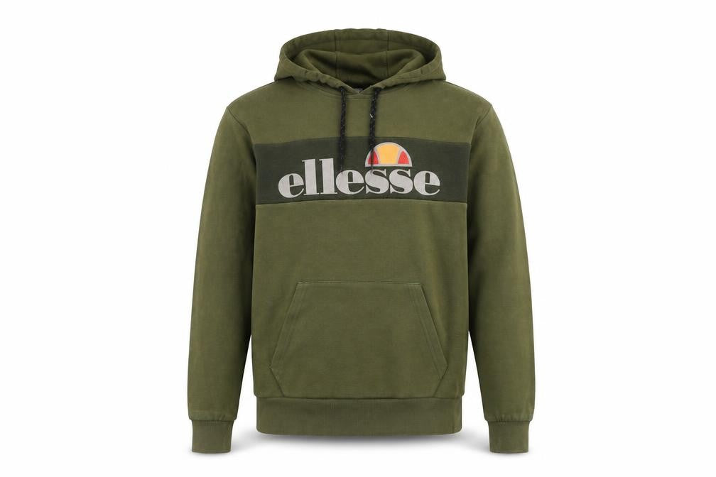 Mens UK Size XS ellesse Green Pullover Hoodie