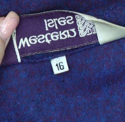 Womens UK Size 16 Karrimor Purple Basic Jacket