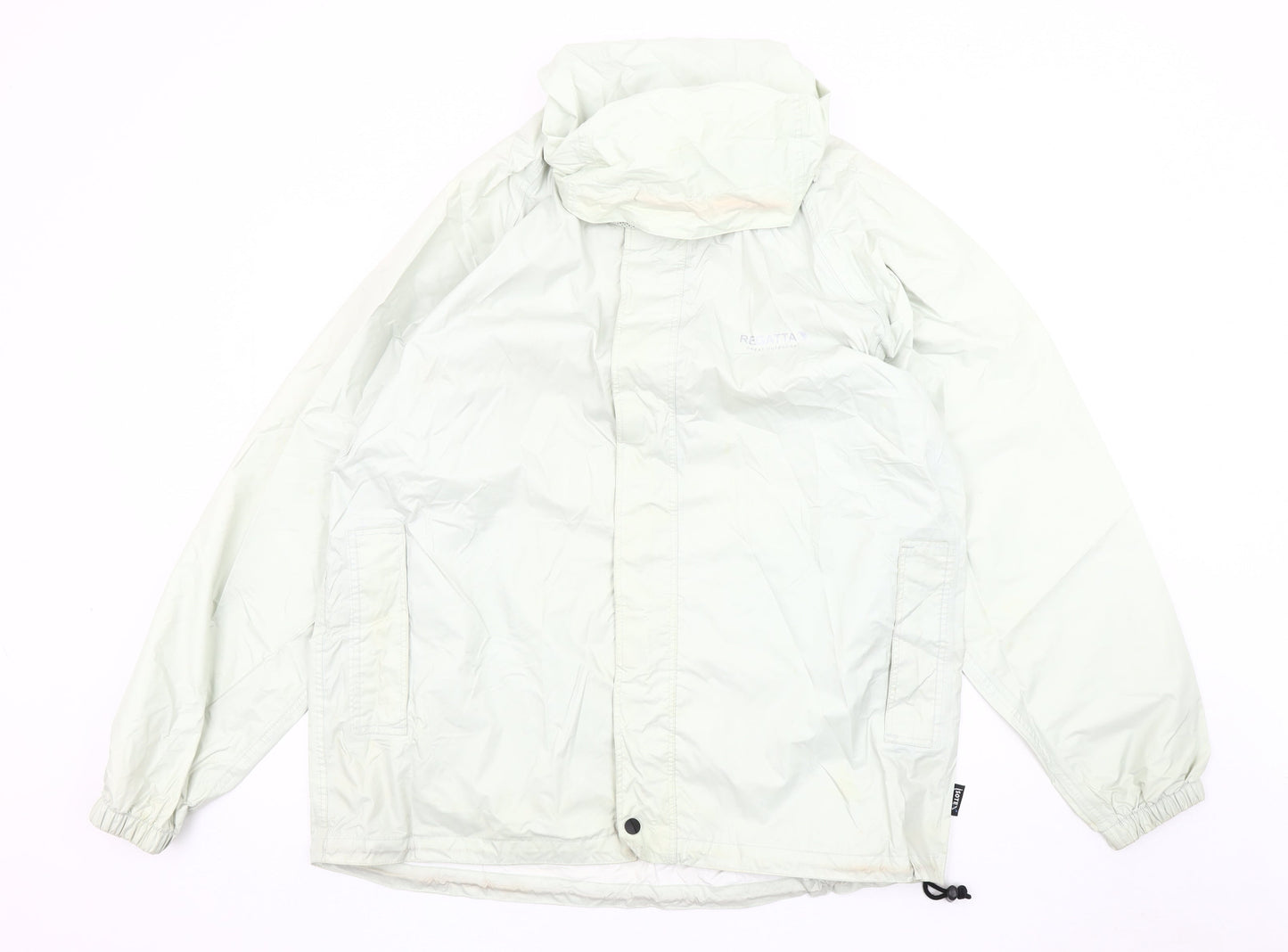 Mens UK Size L Regatta White Rain Coat