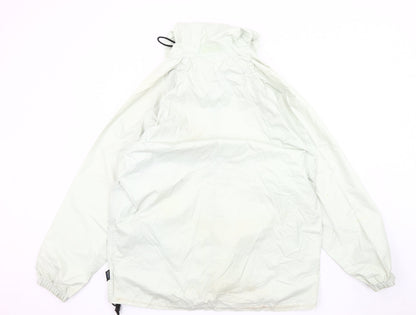 Mens UK Size L Regatta White Rain Coat
