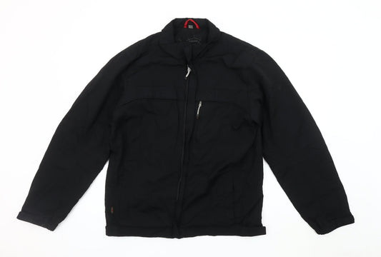 Mens UK Size S Five Seasons Black Basic Jacket