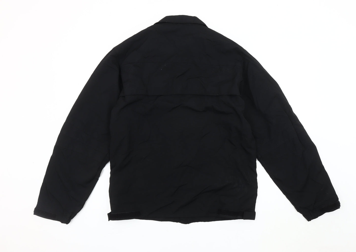 Mens UK Size S Five Seasons Black Basic Jacket