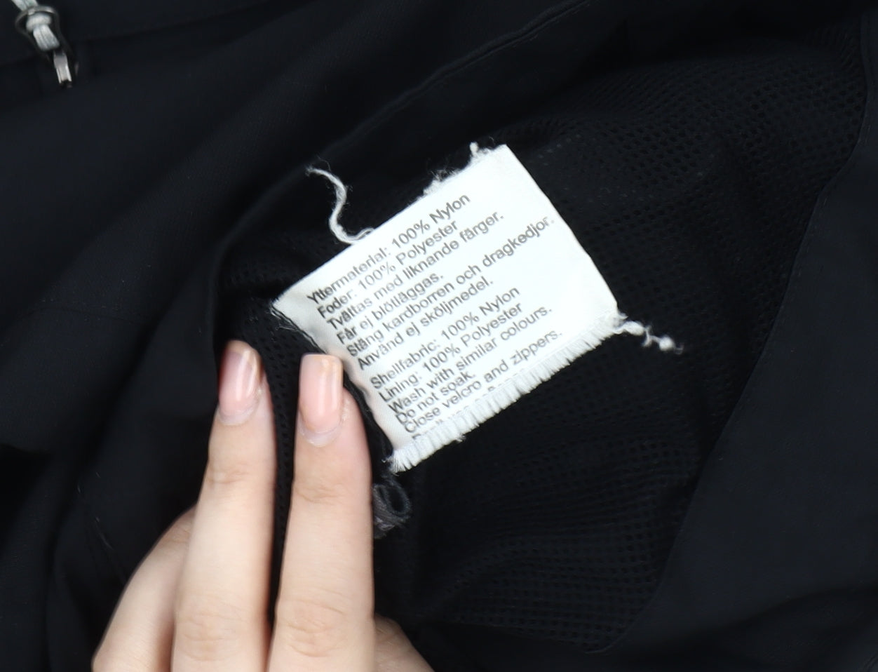 Mens UK Size S Five Seasons Black Basic Jacket