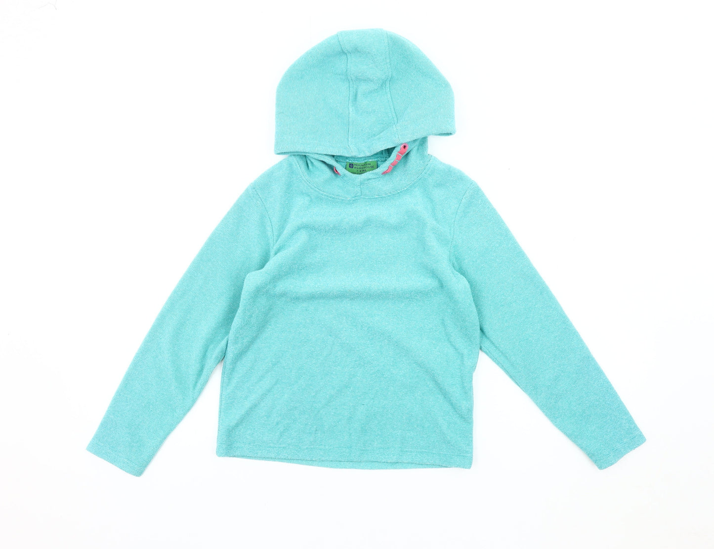 Mountain Warehouse Girls Blue Hoodie, Size 7-8 Years